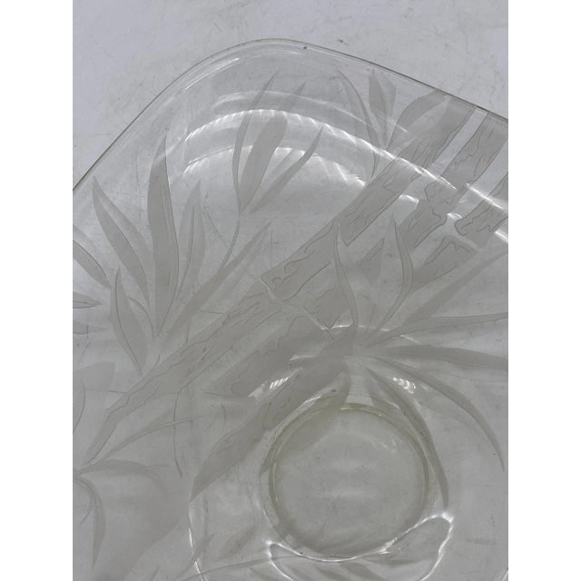 Art Glass Serving Plate by Dorothy C Thorpe - 3