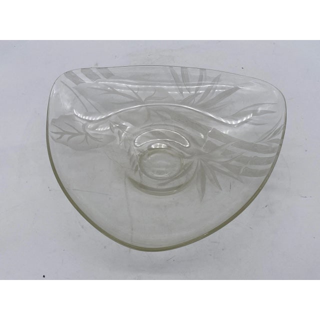 Art Glass Serving Plate by Dorothy C Thorpe - 7