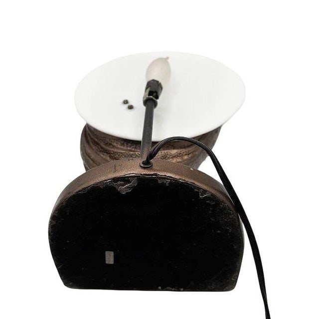 1990s Art Deco Style Flapper Lamp by Crosa for Widdop Bingham & Co LTD - 9