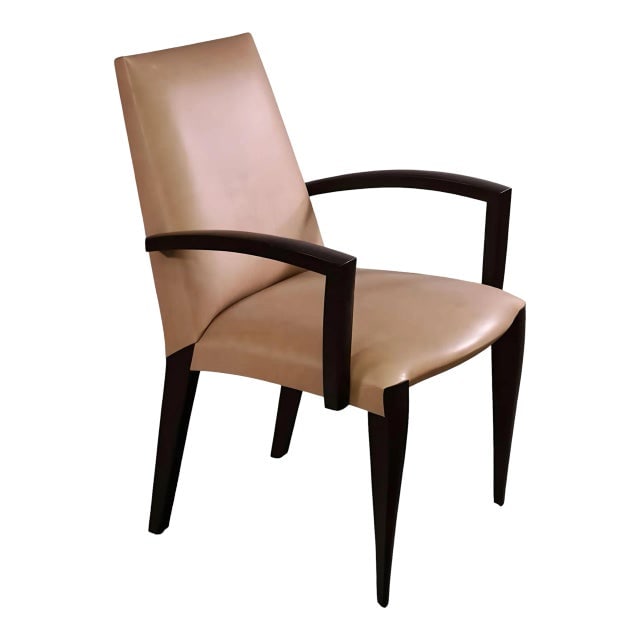 1980s Dakota Jackson "Ke-Zu" Leather Club Armchair (1 of 4)