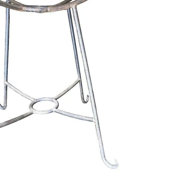 1950s Mid-Century Glass Center Two Person Breakfast Table - 7