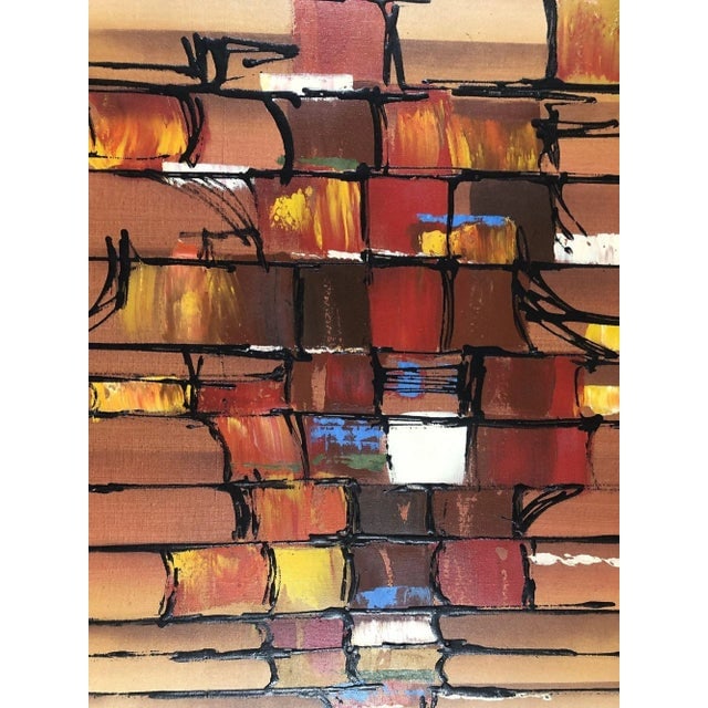 Large Abstract Oil Painting on Canvas by Marcella Doane - 3