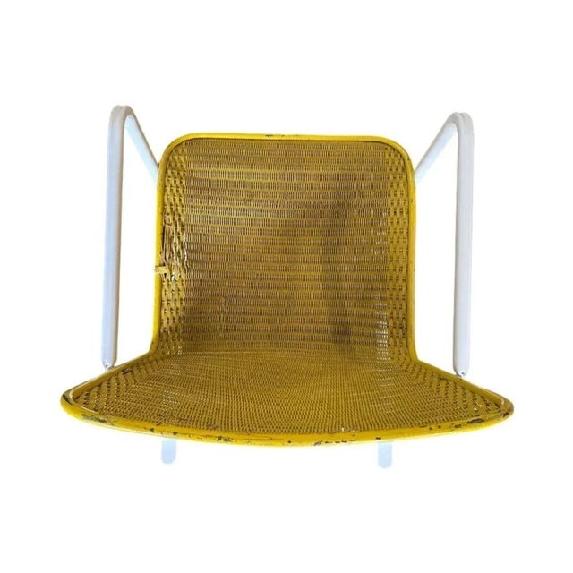 Mid-Cenrtury Lloyd Flanders "Loom" Wicker Springer Outdoor Patio Chair, Pair - 8