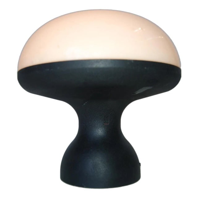 1970s Post Modern Futurist Doom Mushroom Plastic Accent Table Lamp (1 of 5)