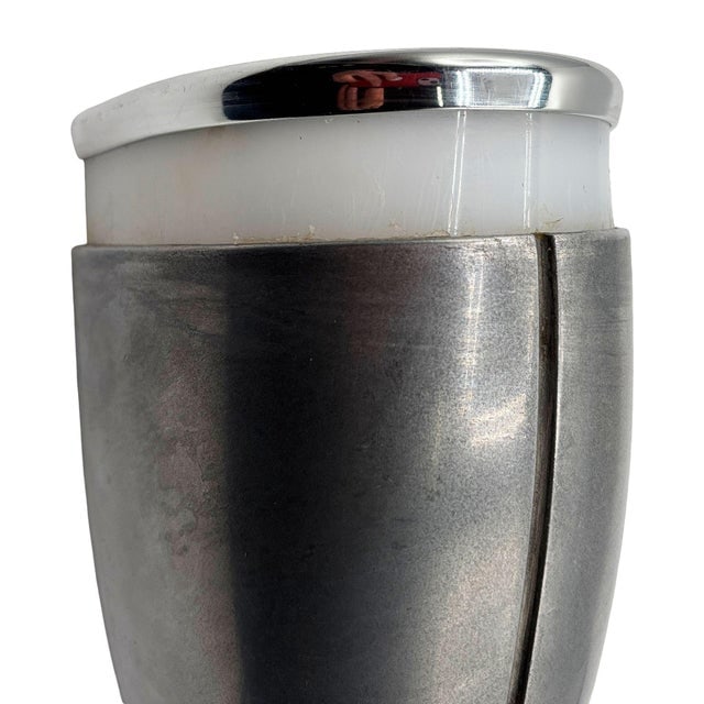 A Machine Age Streamline Brushed Aluminum Wall Sconce, 7 Available - 5