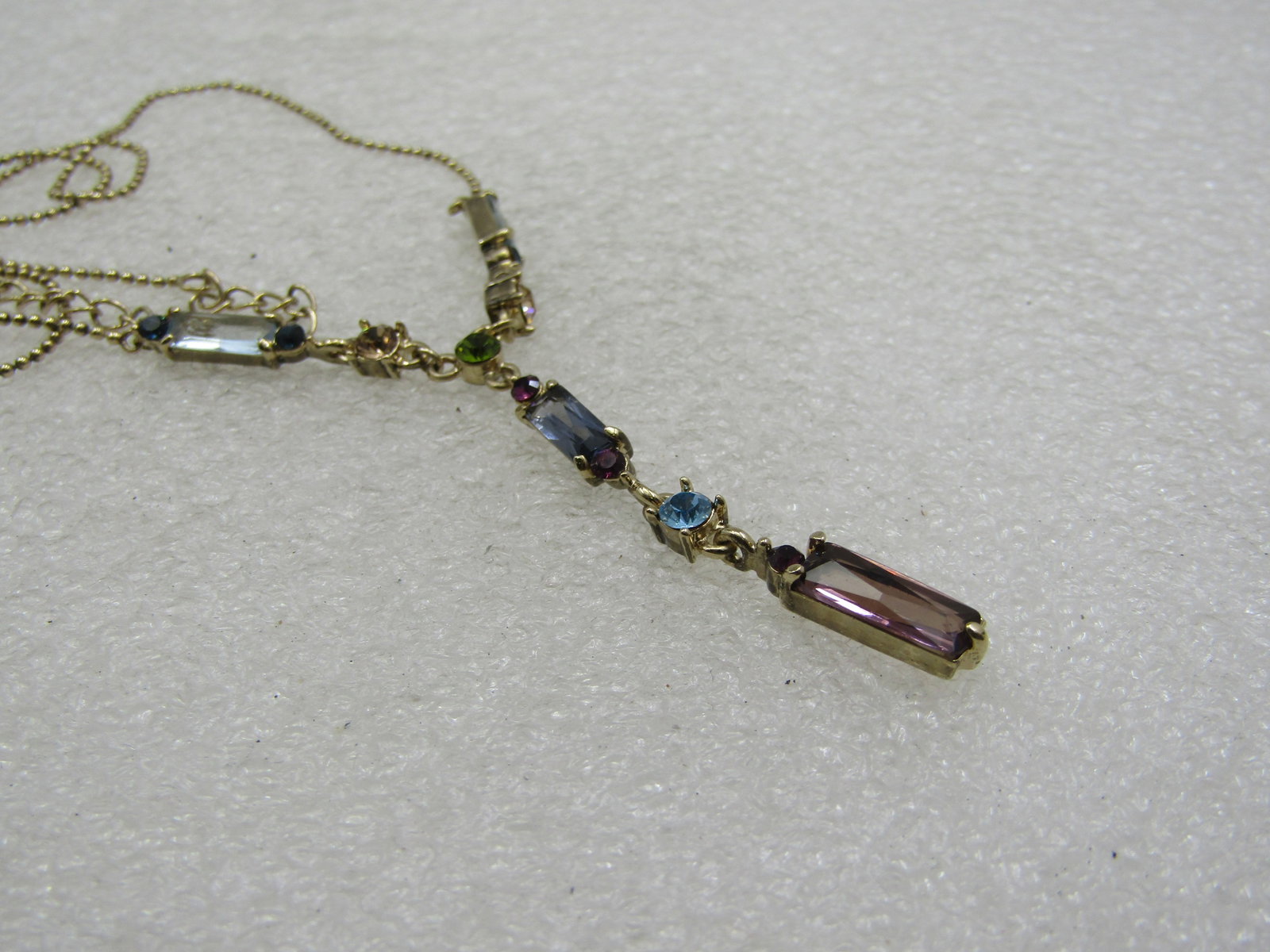 Early 1900's Heart Locket Necklace, 20" 12kt G.F. - 7