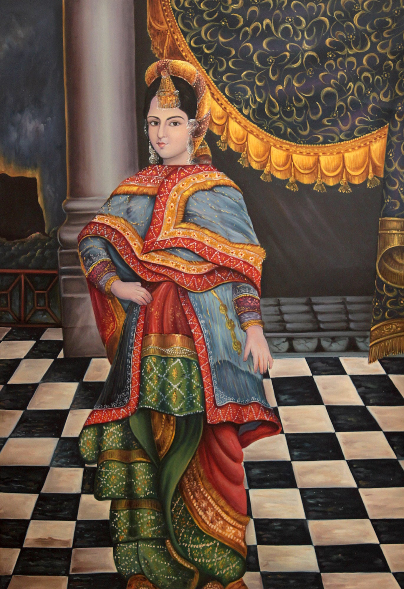 Enchantress: Title: Enchantress Description: Oil Paintings Reserve: $377.10 Shipping: Domestic: Shipping rates are determined by destination to anywhere within the contiguous U.S. International: Foreign shipping