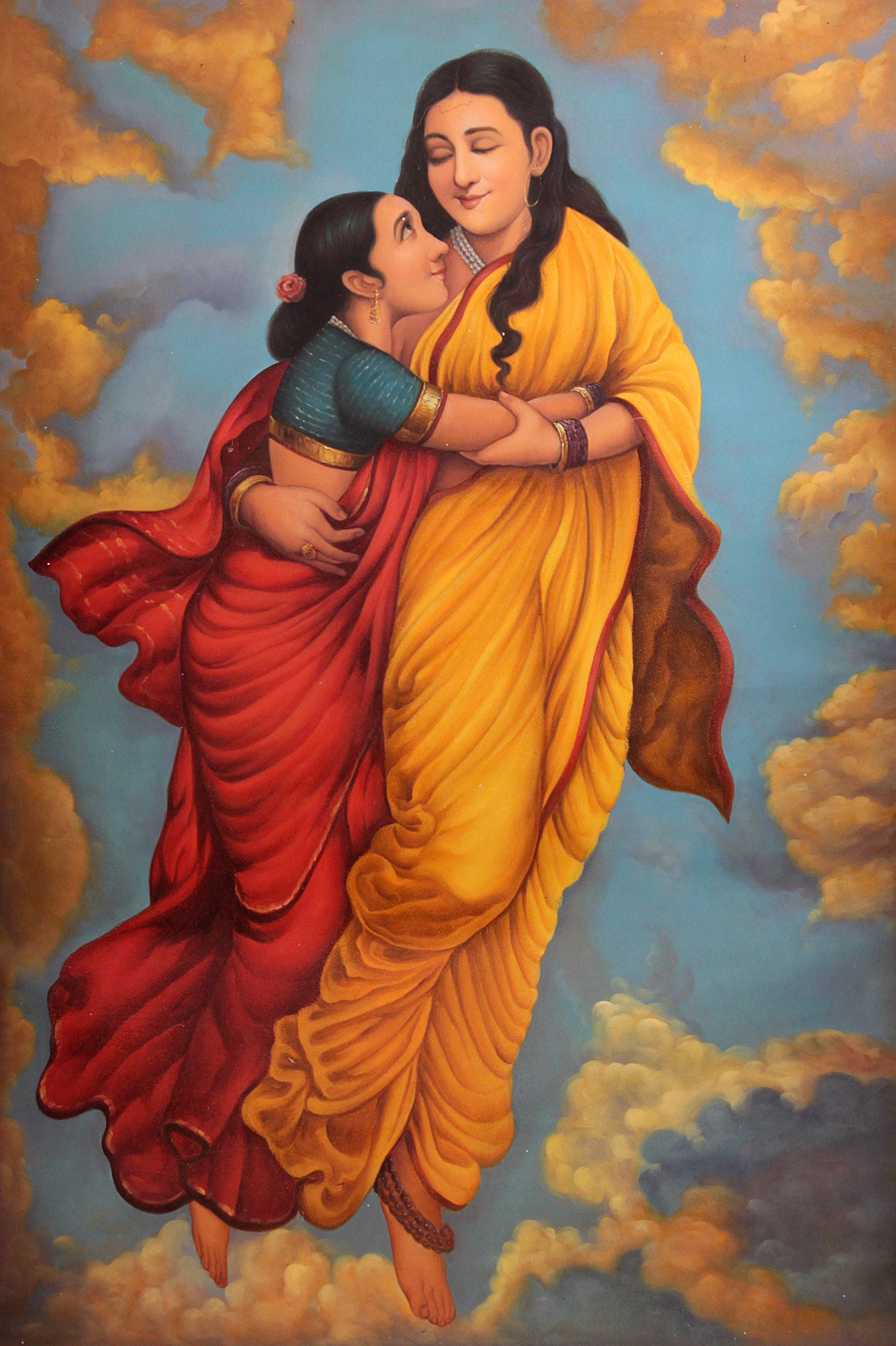 Celestial and Mortal Beauties: Title: Celestial and Mortal Beauties Description: Oil Paintings Reserve: $506.70 Shipping: Domestic: Shipping rates are determined by destination to anywhere within the contiguous U.S. International: