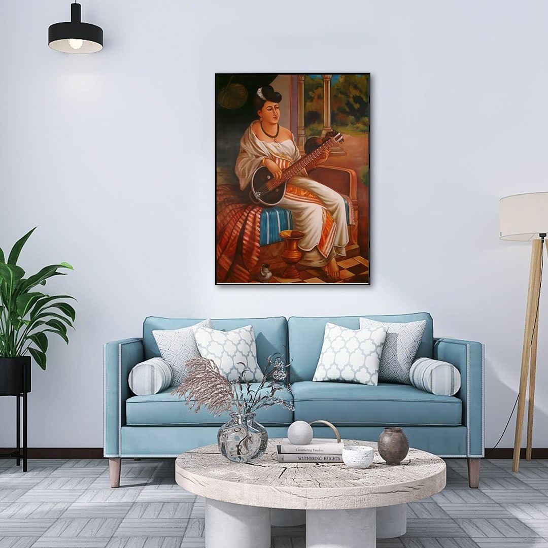Mahananda (Based on Raja Ravi Varma's Work) - 2