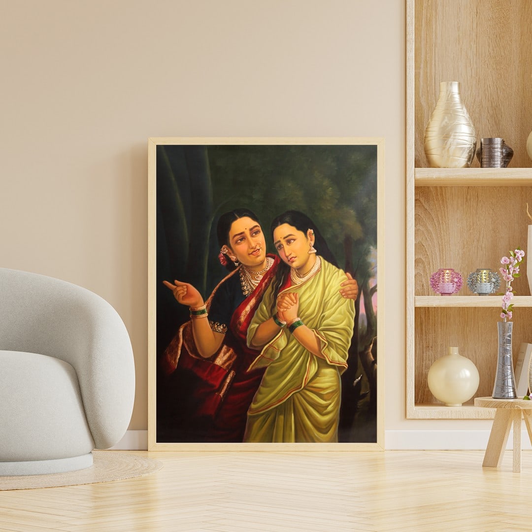 A Mother Consoling Her Newly Wedded Daughter - 2