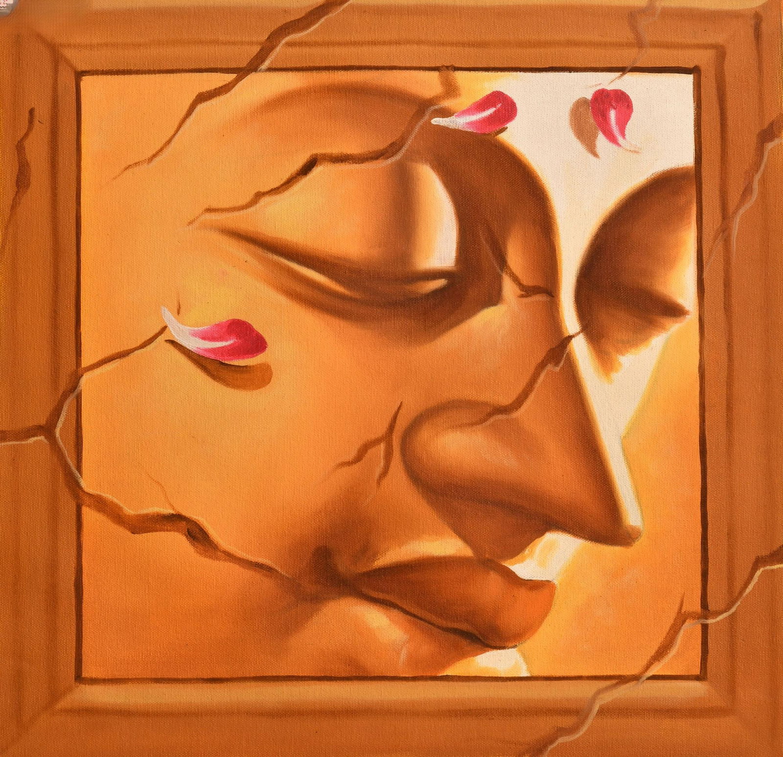 Lord Buddha Face Series (Two) | Unframed Oil Painting on Canvas: Title: Lord Buddha Face Series (Two) | Unframed Oil Painting on Canvas Description: Oil Paintings Reserve: $139.50 Shipping: Domestic: Shipping rates are determined by destination to anywhere within
