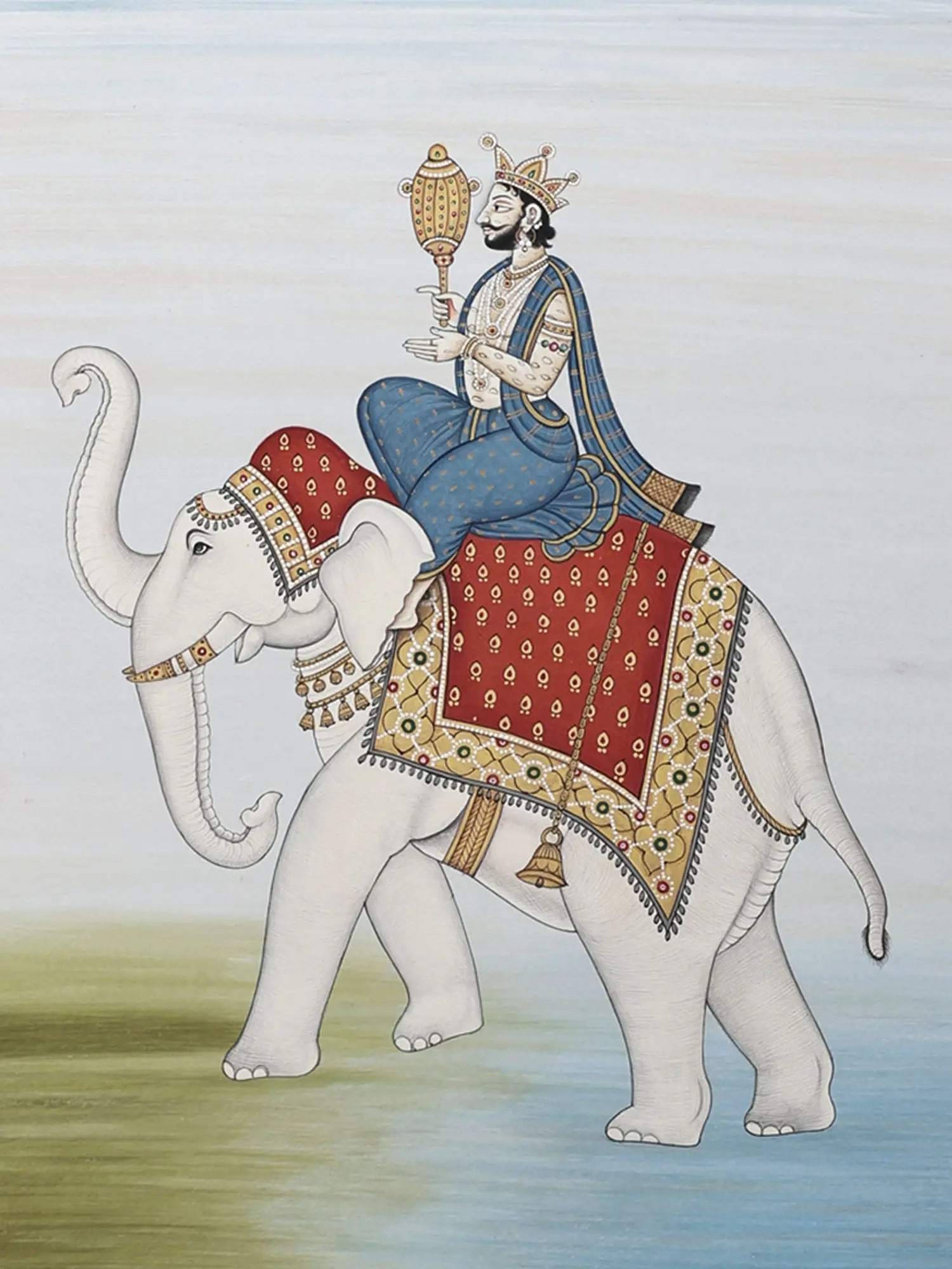 Devraj Indra Painting - 2