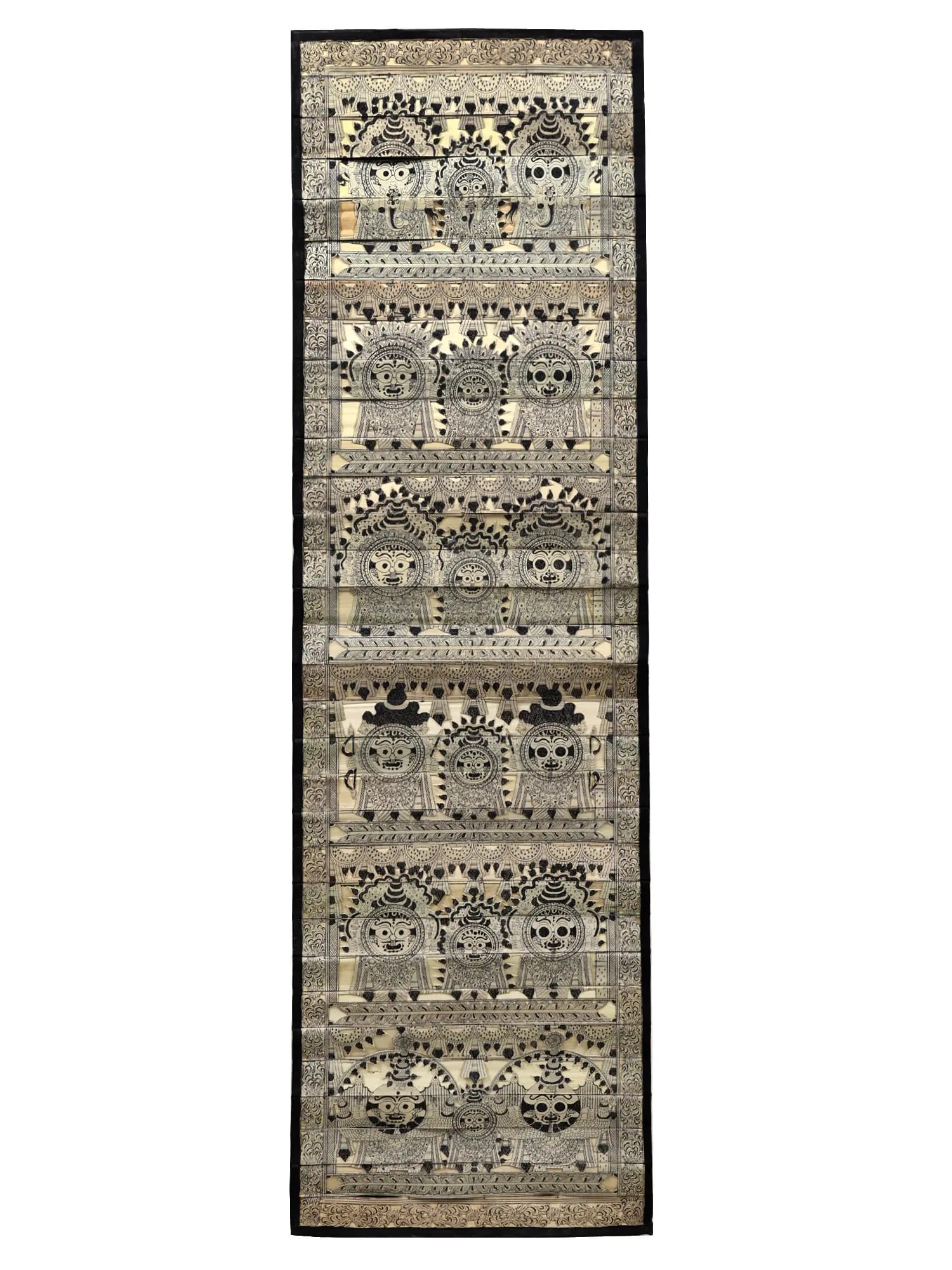 Shri Jagannath Ji: Title: Shri Jagannath Ji Description: Folk Paintings Reserve: $102.60 Shipping: Domestic: Shipping rates are determined by destination to anywhere within the contiguous U.S. International: Foreign