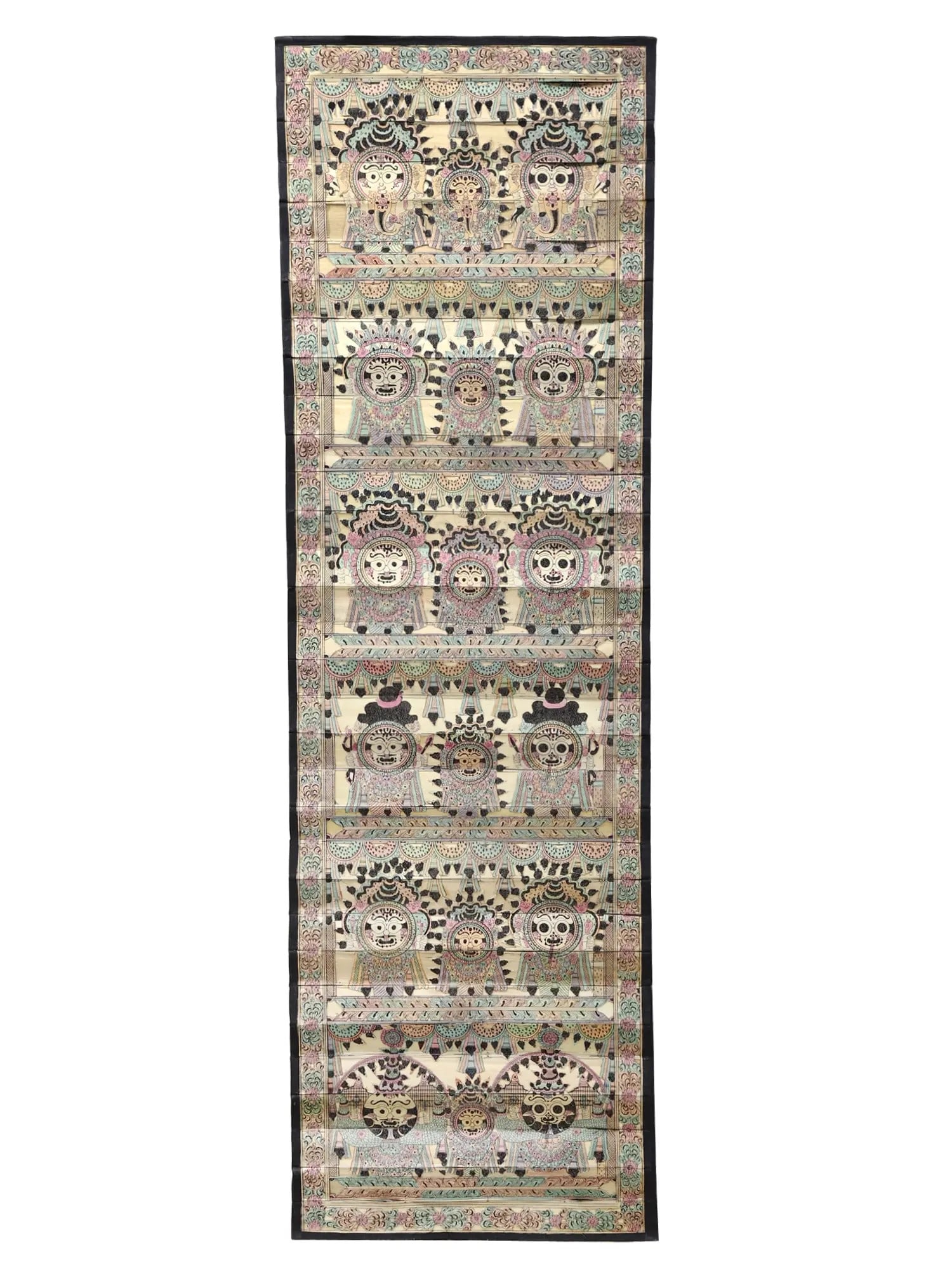 Shri Jagannath Ji: Title: Shri Jagannath Ji Description: Folk Paintings Reserve: $102.60 Shipping: Domestic: Shipping rates are determined by destination to anywhere within the contiguous U.S. International: Foreign