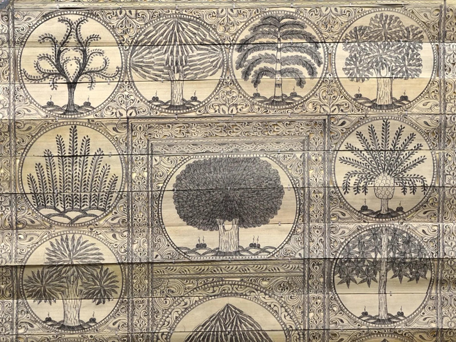 Tree of Life Palm Leaf - 2
