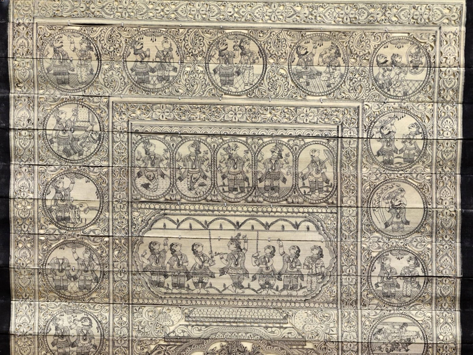 Radha Krishna with Krishna Leela - 2