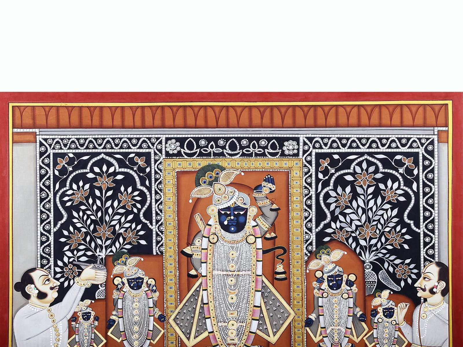 Annakuta- Govardhan Puja Srinath Ji Pichwai Art - 2