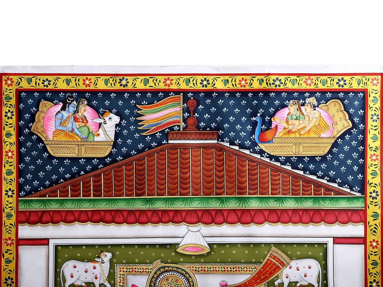 Lord Shrinath Ji | Pichwai Art - 2