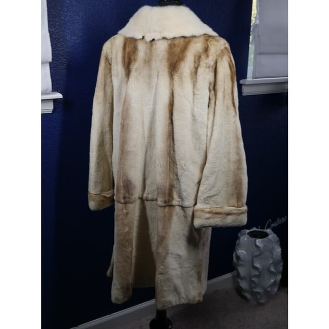 Gorgeous Laser Sheared & Long Hair Mink Fur Coat Jacket - 4