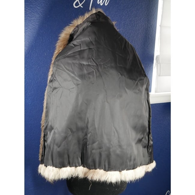 Gorgeous Indigo Fox Fur Coat Jacket - 5