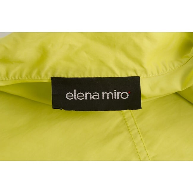 Elena Miro Yellow Midi Raincoat Trench Rain Mac Jacket Coat size UK 18 Eur 48 - 3