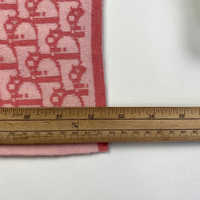 Christian Dior Paris Pink Large Scarf - 9