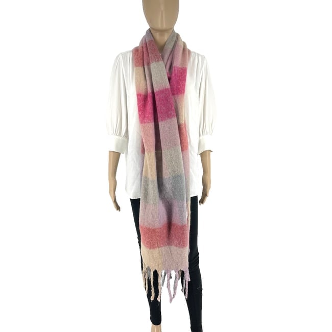 Acne Studios Colored Block 80% Wool Scarf - 3