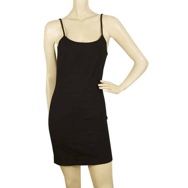 Kendall + Kylie Black Perforated Mini Length Short Sleeves dress Sz S - 3