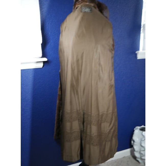 Beautiful Full length Mink Fur Coat Jacket - 5