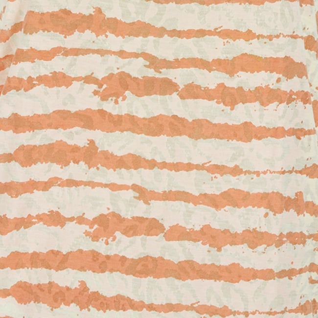 Zadig and Voltaire Delta Burn Tie & Dye Ecaille White Tank Vest Top Size S - 5