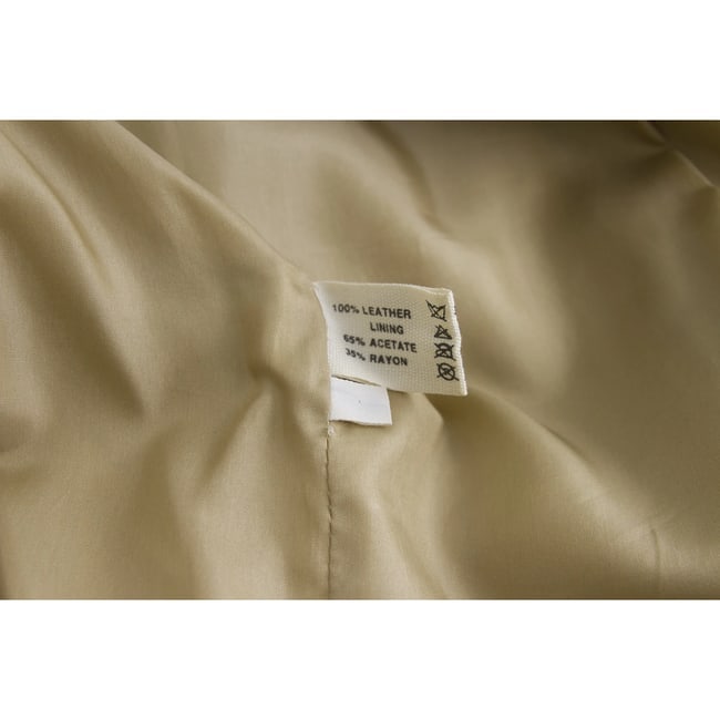Miu Miu Beige Suede Leather Classic Three Buttons Jacket size 42 - 4