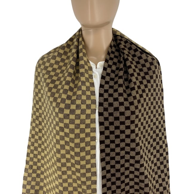 Gucci Light Brown 100% Soft Wool Scarf Brand New! - 2