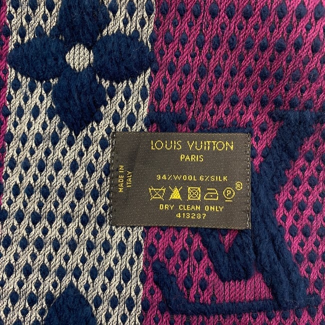 Louis Vuitton Multicolour Thick Wool & Silk Scarf - 6