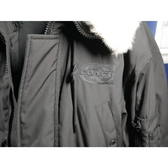 NWT COACH Mens Parka Shearling Fur Coat Jacket $998 XXL 2XL - 2