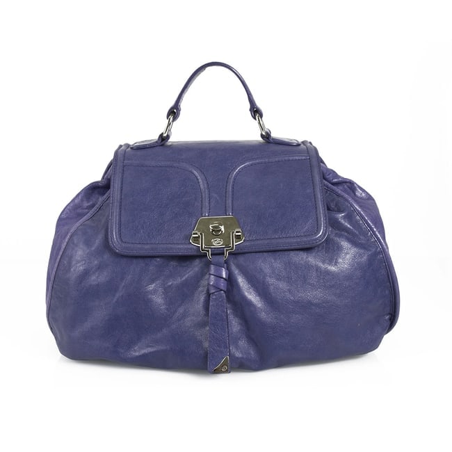 Francesco Biasia Blue Leather Top Handle Crossbody Shoulder Bag Handbag: Title:Francesco Biasia Blue Leather Top Handle Crossbody Shoulder Bag Handbag Description:Francesco Biasia Blue Leather Top Handle Crossbody Shoulder Bag Handbag Francesco Biasia Blue Leather Top