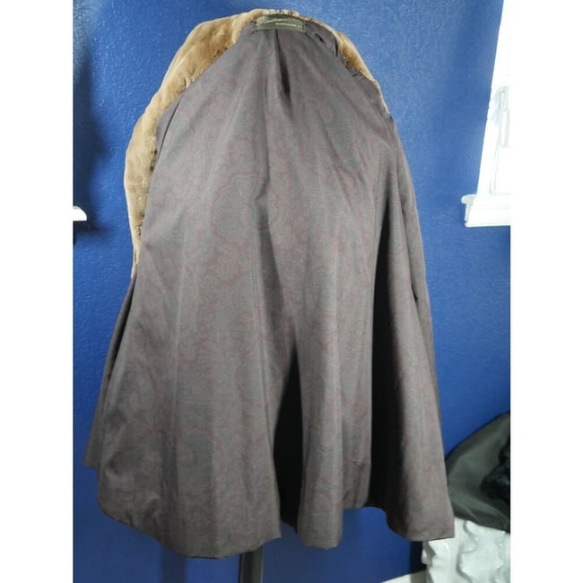 Gorgeous! Directional Pelt Female Sheared Mink Fur Coat Jacket - 6