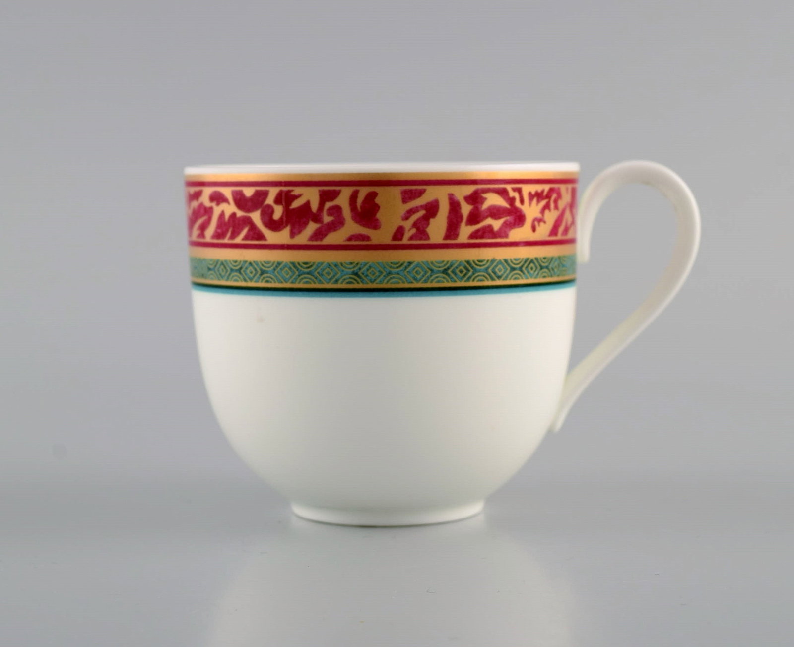 Paloma Picasso for Villeroy & Boch. 11 "My way" porcelain coffee cups with saucers. Colorful - 4