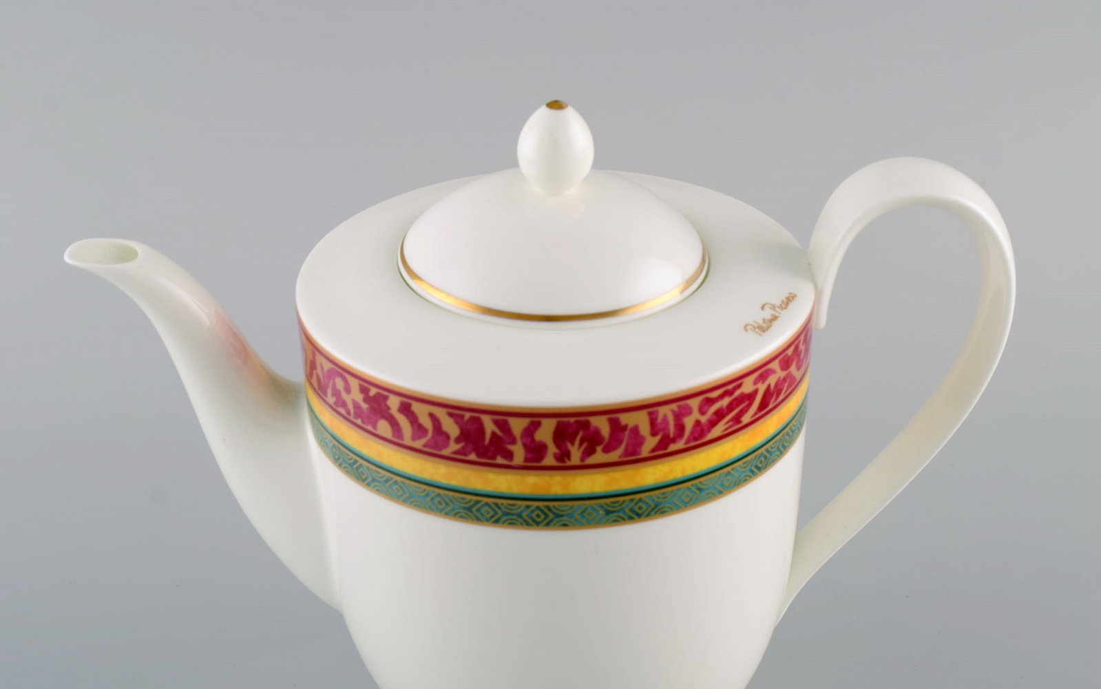 Paloma Picasso for Villeroy & Boch. "My way" coffee pot in porcelain. Colorful decoration. 1990s. - 3