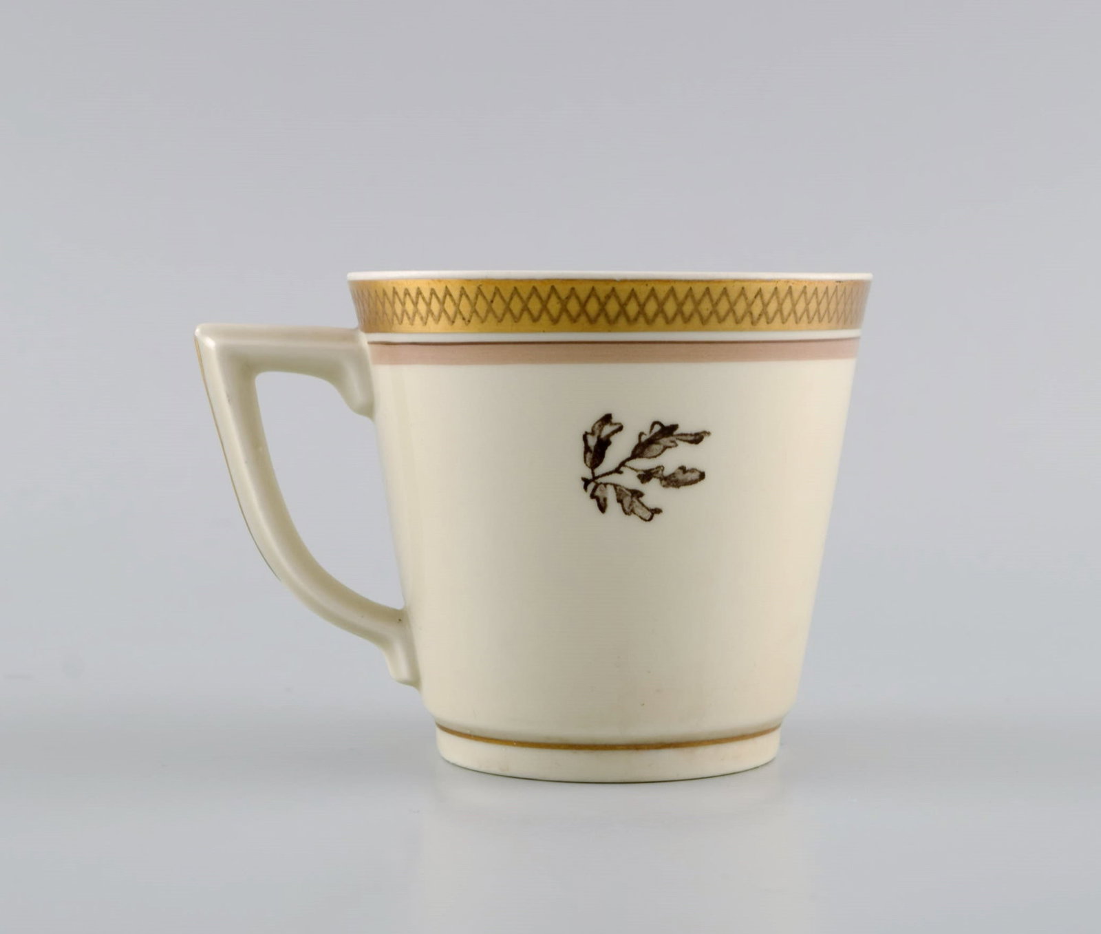Royal Copenhagen Golden Horns coffee service for 10 people. 1960s. - 4