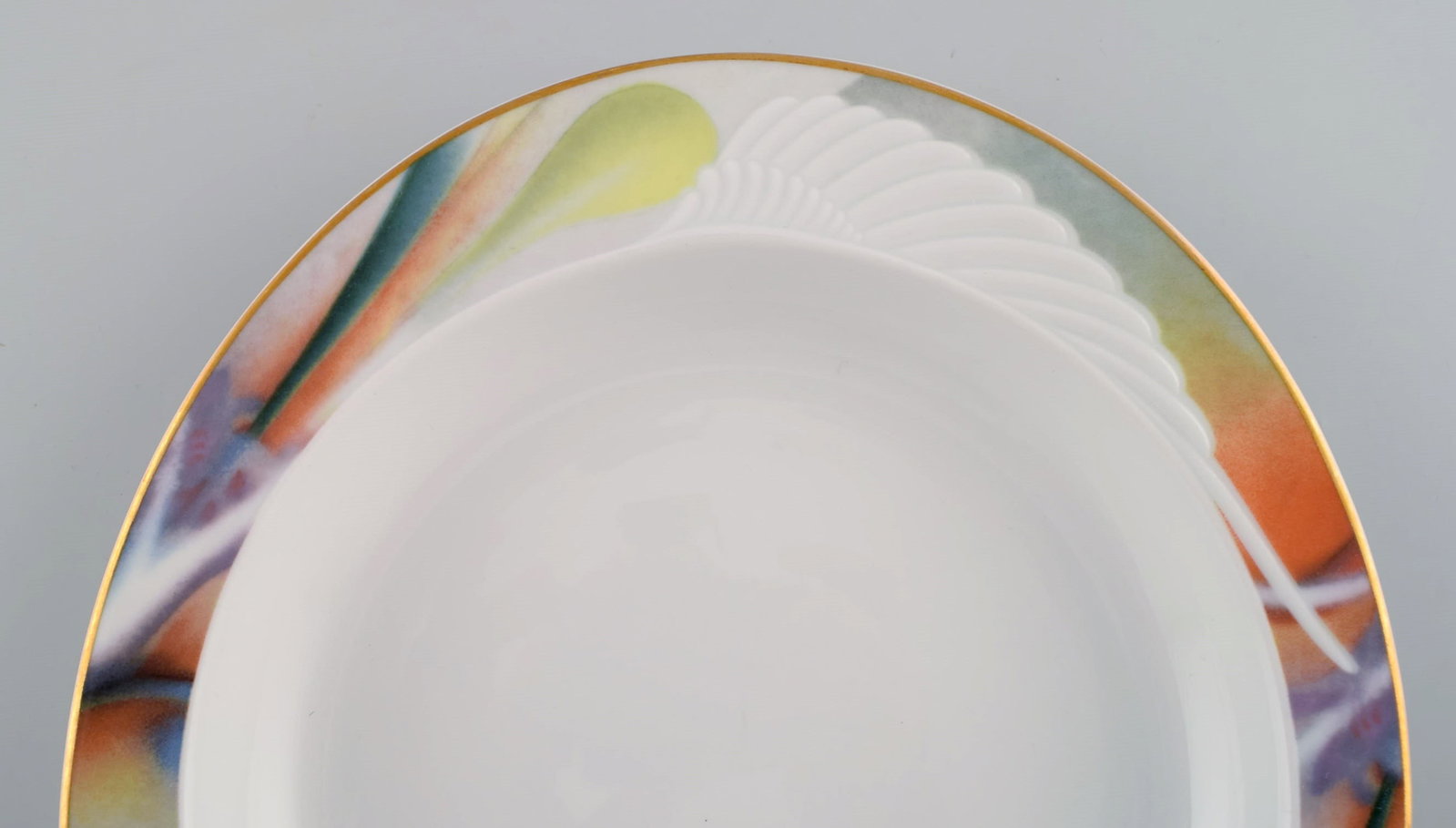 Paul Wunderlich for Rosenthal. 10 Mythos deep porcelain plates. 1980s / 90s. - 4