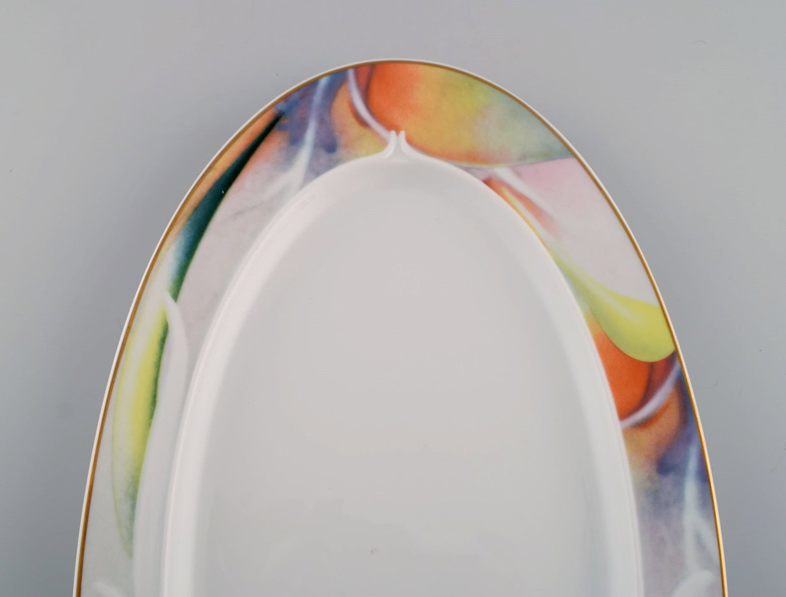 Paul Wunderlich for Rosenthal. Mythos serving dish in porcelain. 1980s / 90s. - 4