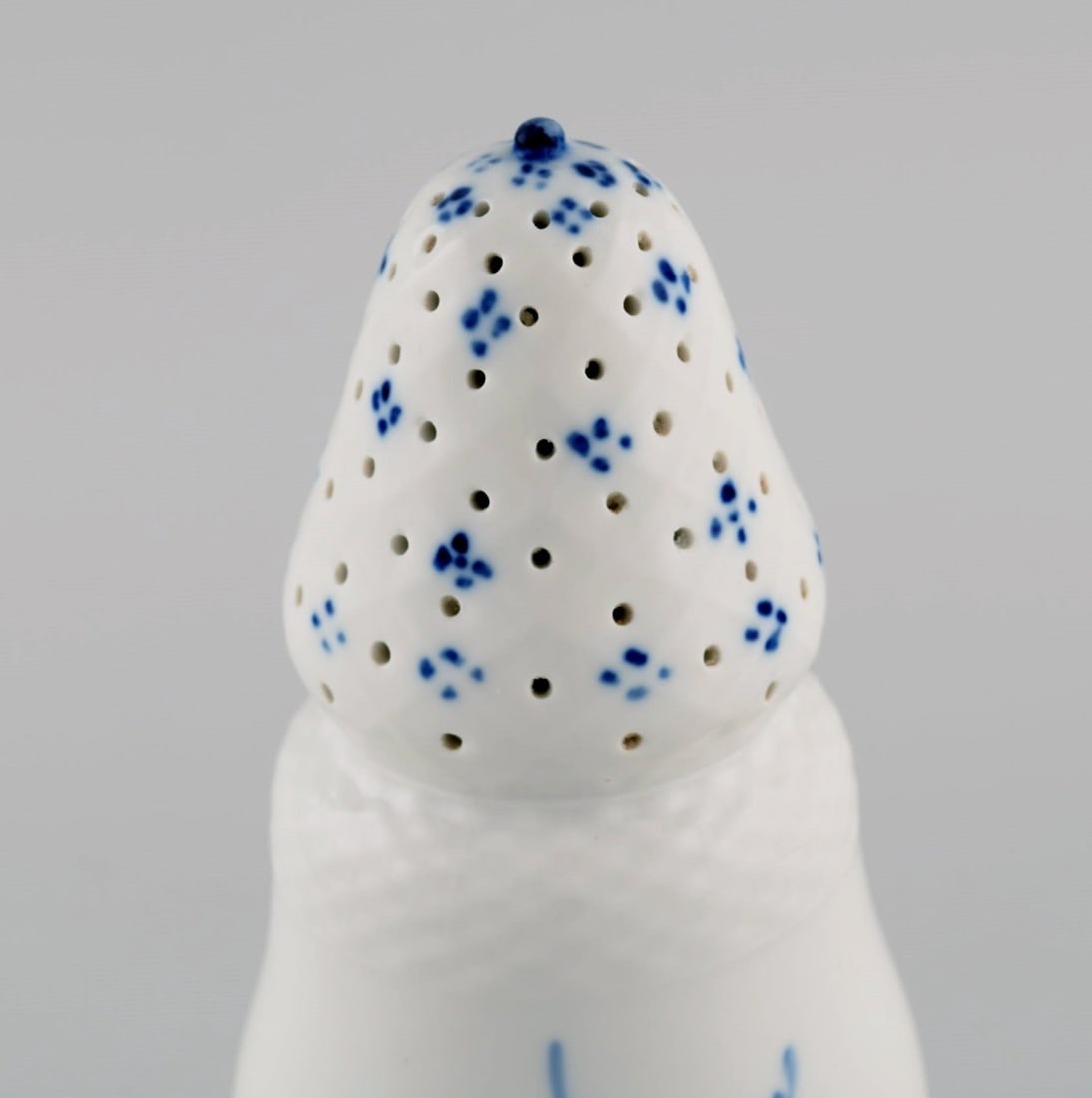 Royal Copenhagen Blue Flower Braided sugar castor. Model number 10/8222. Dated 1965. - 5
