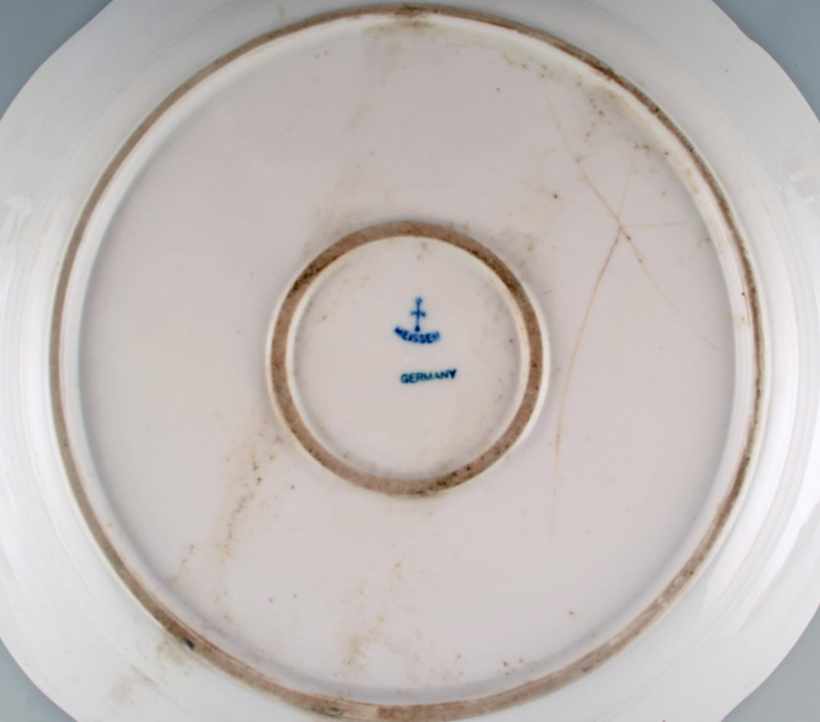 Stadt Meissen Blue Onion pattern. Large bowl. Mid-20th century. - 7