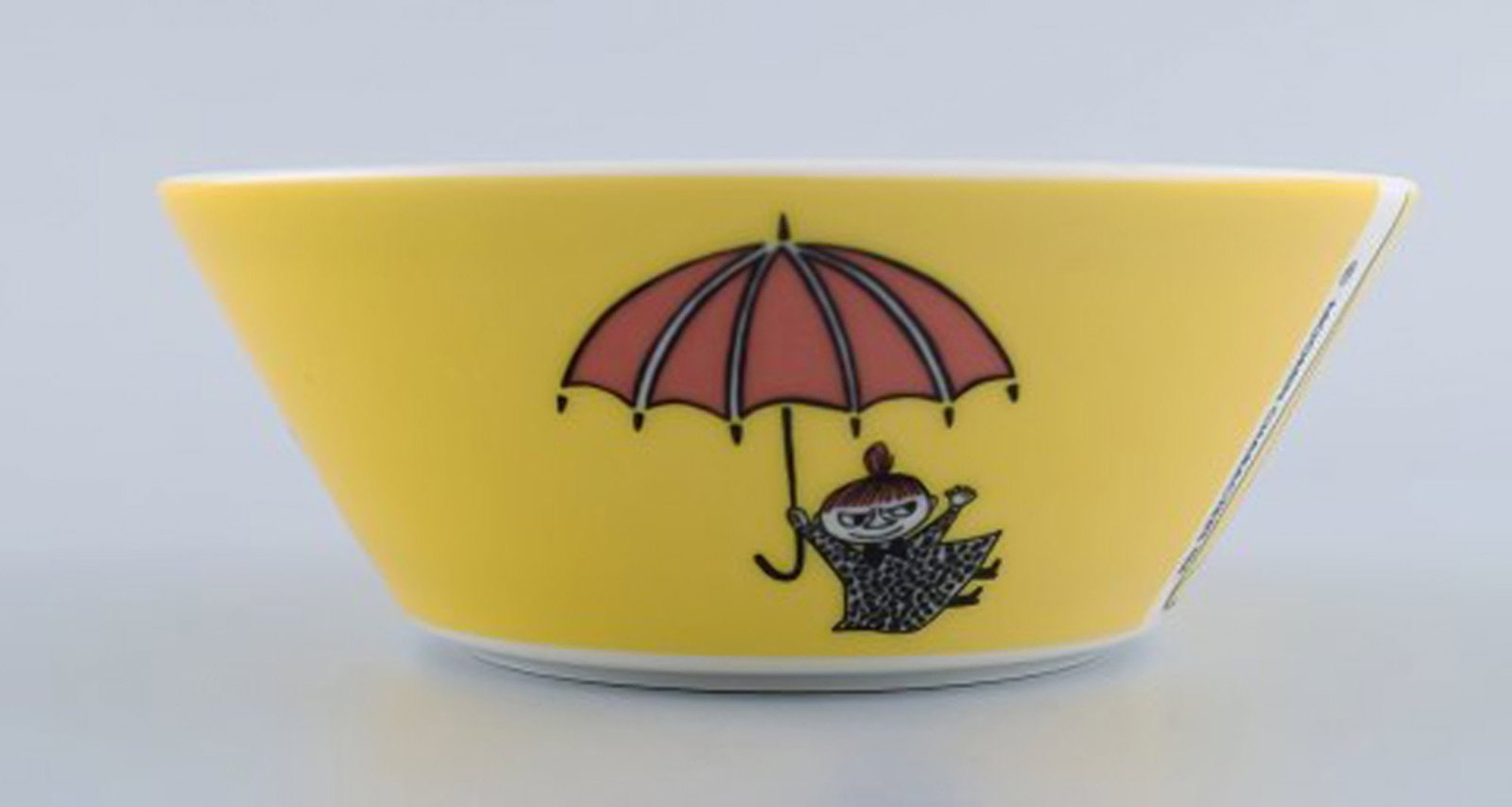 Arabia, Finland. Two porcelain bowls with motifs from "Moomin". Late 20th century. - 5