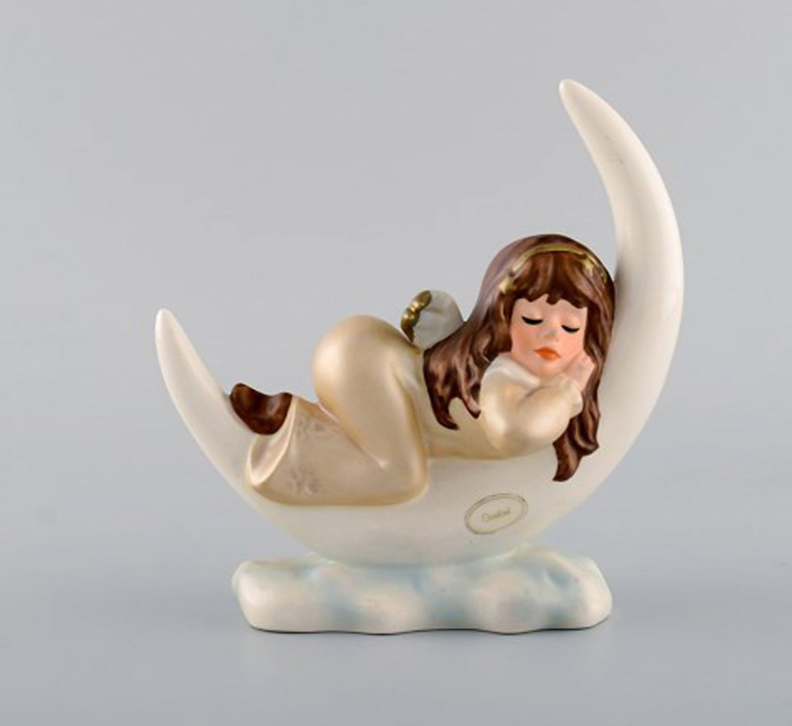 Goebel, West Germany. Five angels in porcelain. 1970 / 80s. - 7
