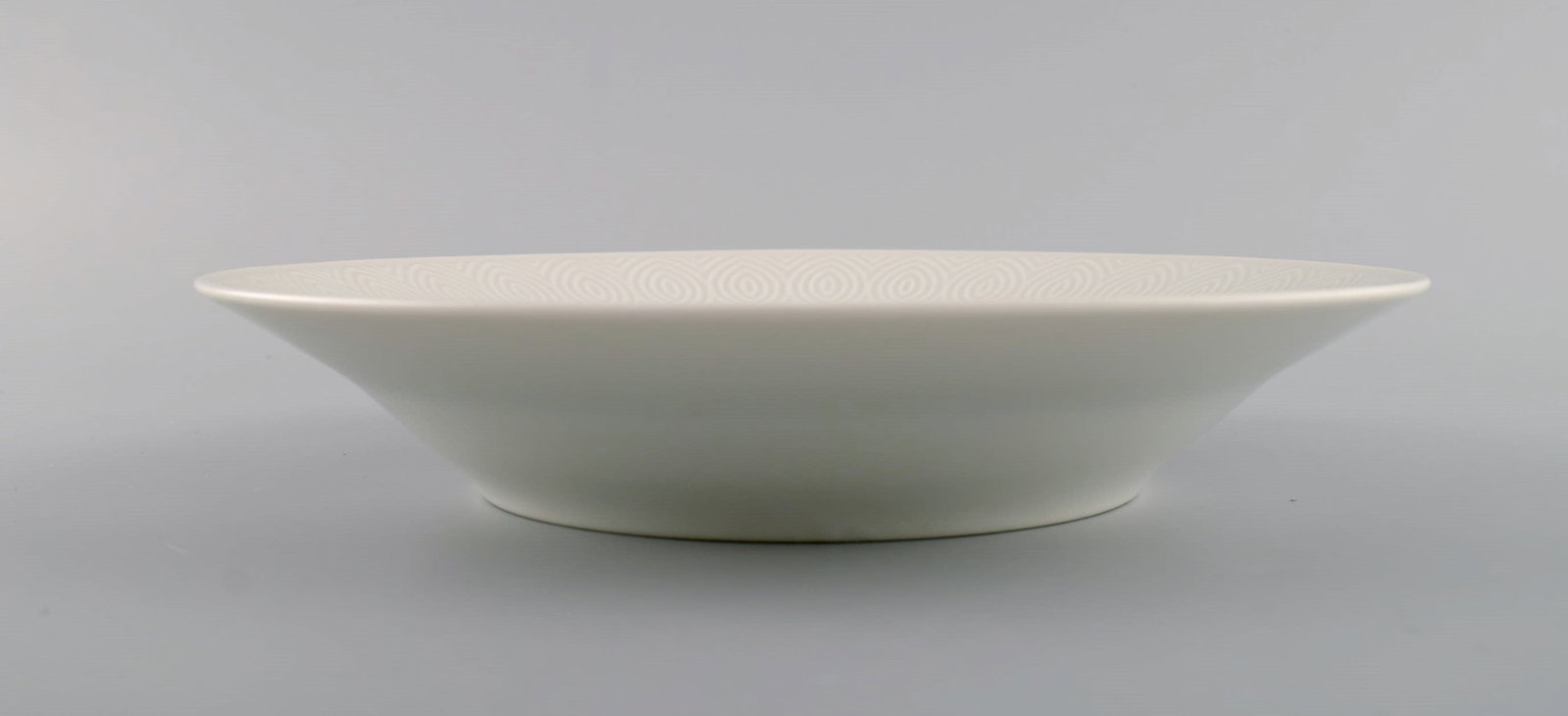 Royal Copenhagen. Salto Service, White. Deep plate. 1960s. - 4