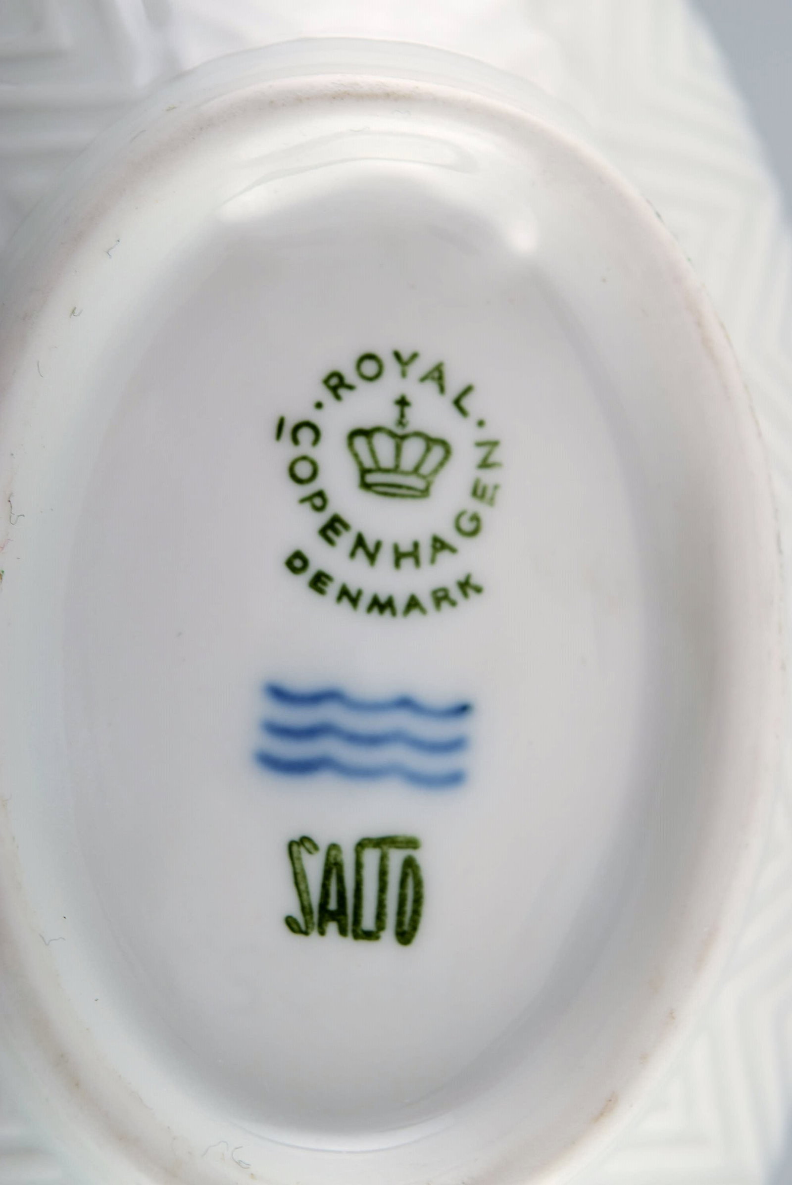 Royal Copenhagen. Salto Service, White. Sauce bowl. 1960s. - 6