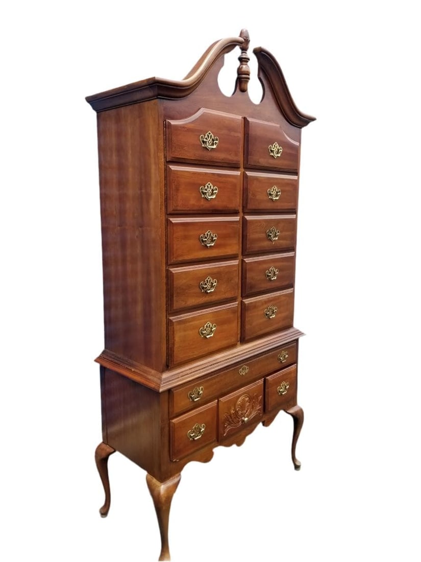 American Drew Traditional Highboy Chest Designed Cabinet - 4