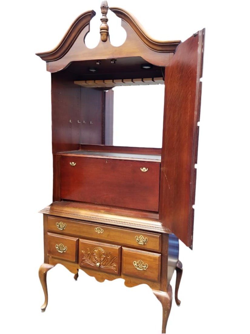 American Drew Traditional Highboy Chest Designed Cabinet - 8