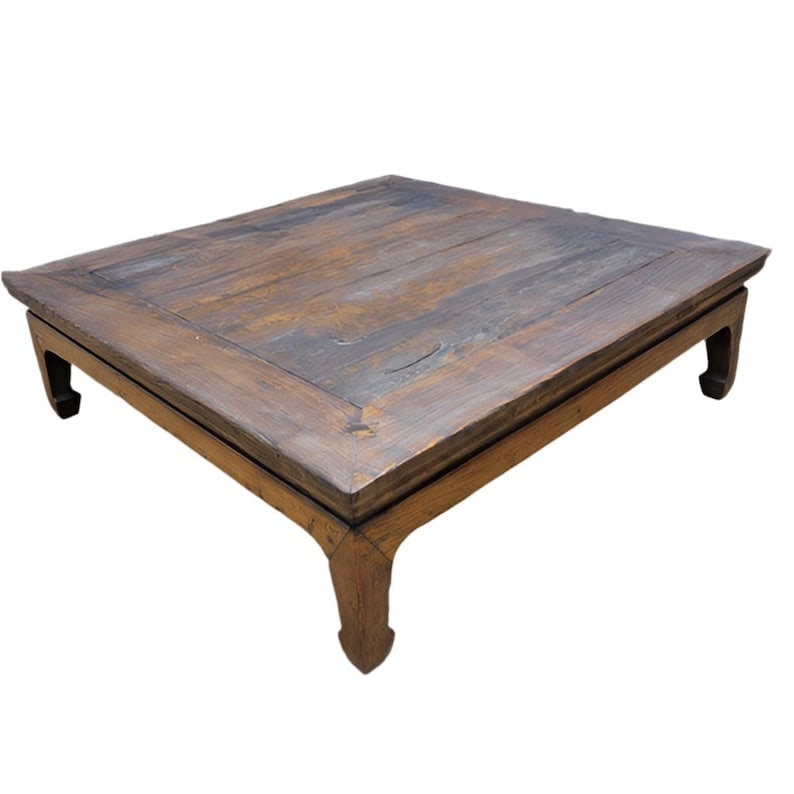 Antique Shanxi Province Elm Coffee Table (1 of 8)